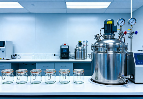 Scale-up pharmaceutical manufacturing